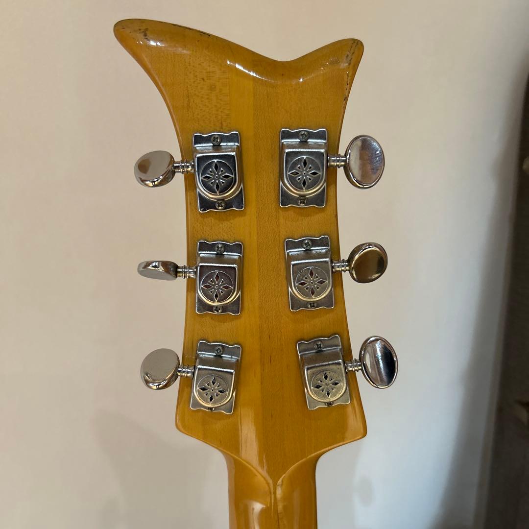 60年代製 美品 Teisco Vegas-66 フルアコ ビザールギター