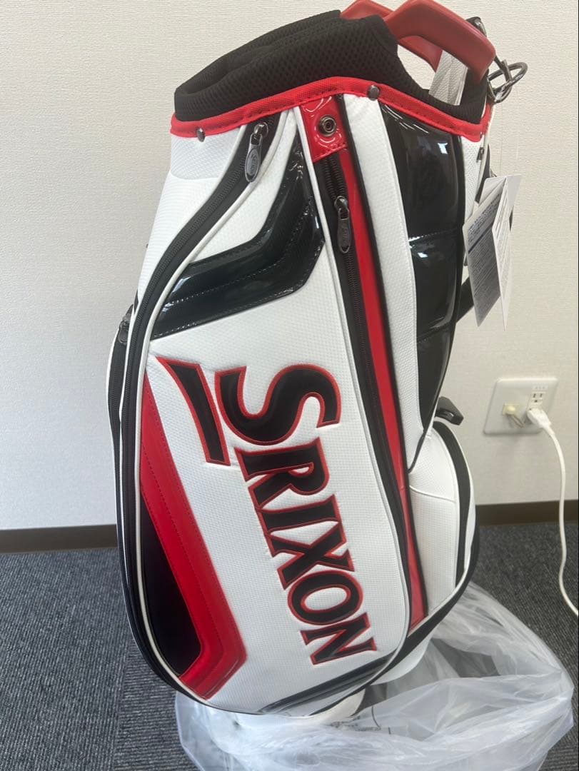 新品 SRIXON GGC-S166 キャディバッグ 9.5型 3kg ホワイト