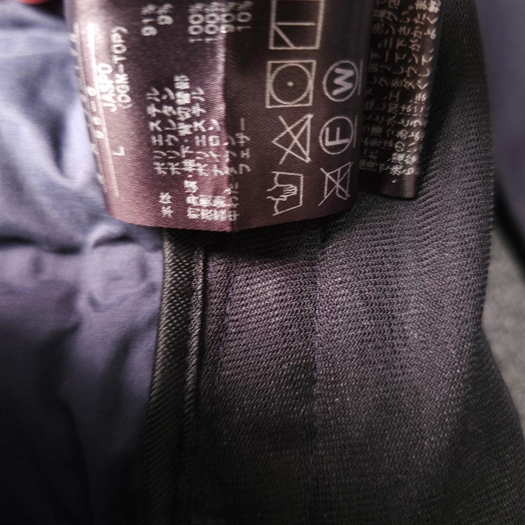 デサントゴルフ ダウンジャケット L ネイビー ジップ フェザー 切替え