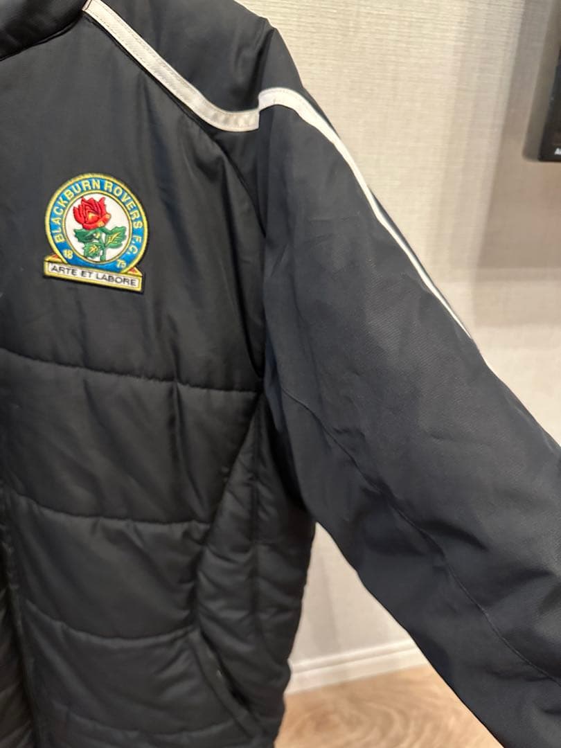 90s umbro ダウンジャケット　ブラックバーン・ローバーズ y2k