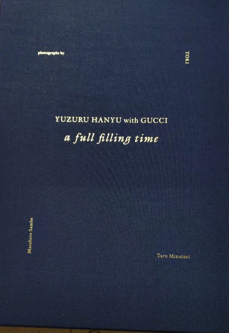 YUZURU HANYU with GUCCI フォトブック