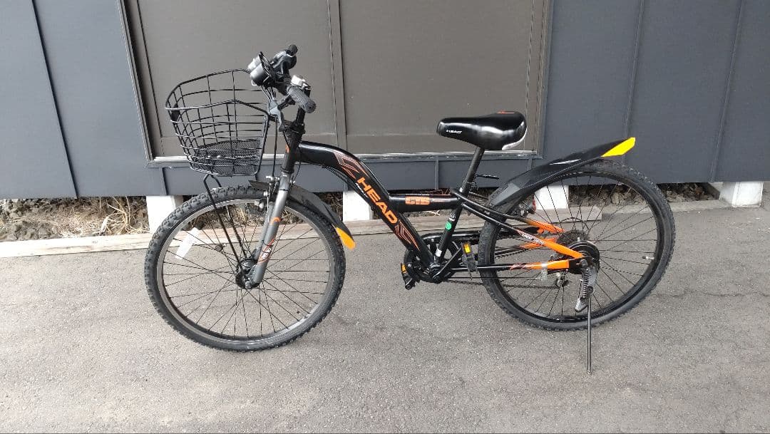 ☆値下げ☆HEAD　24インチ　6段変速　オートライト