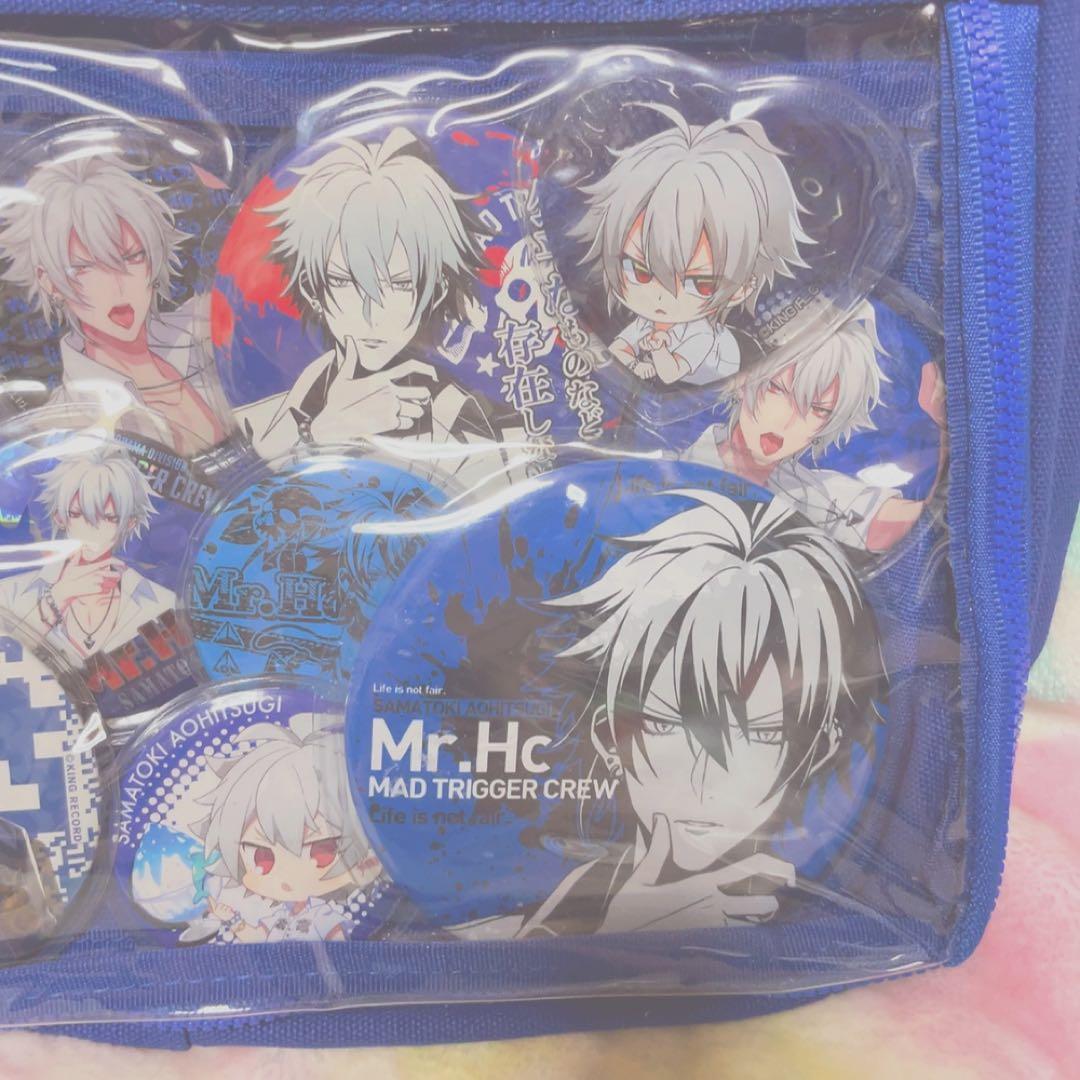 ヒプノシスマイク ヒプマイ 碧棺左馬刻 痛バッグ 痛バ 缶バッジ キーホルダー