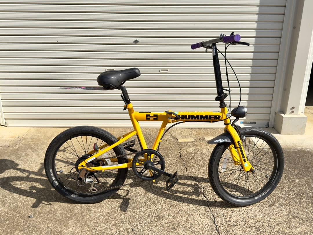 ハマー 20インチ 折りたたみ自転車 カスタム hummer