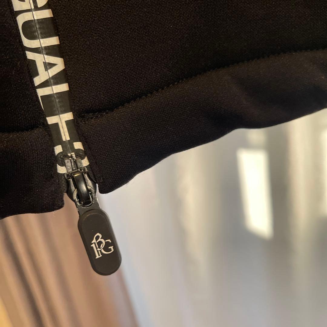 1PIU1UGUALE3ゴルフジャケット ブラック