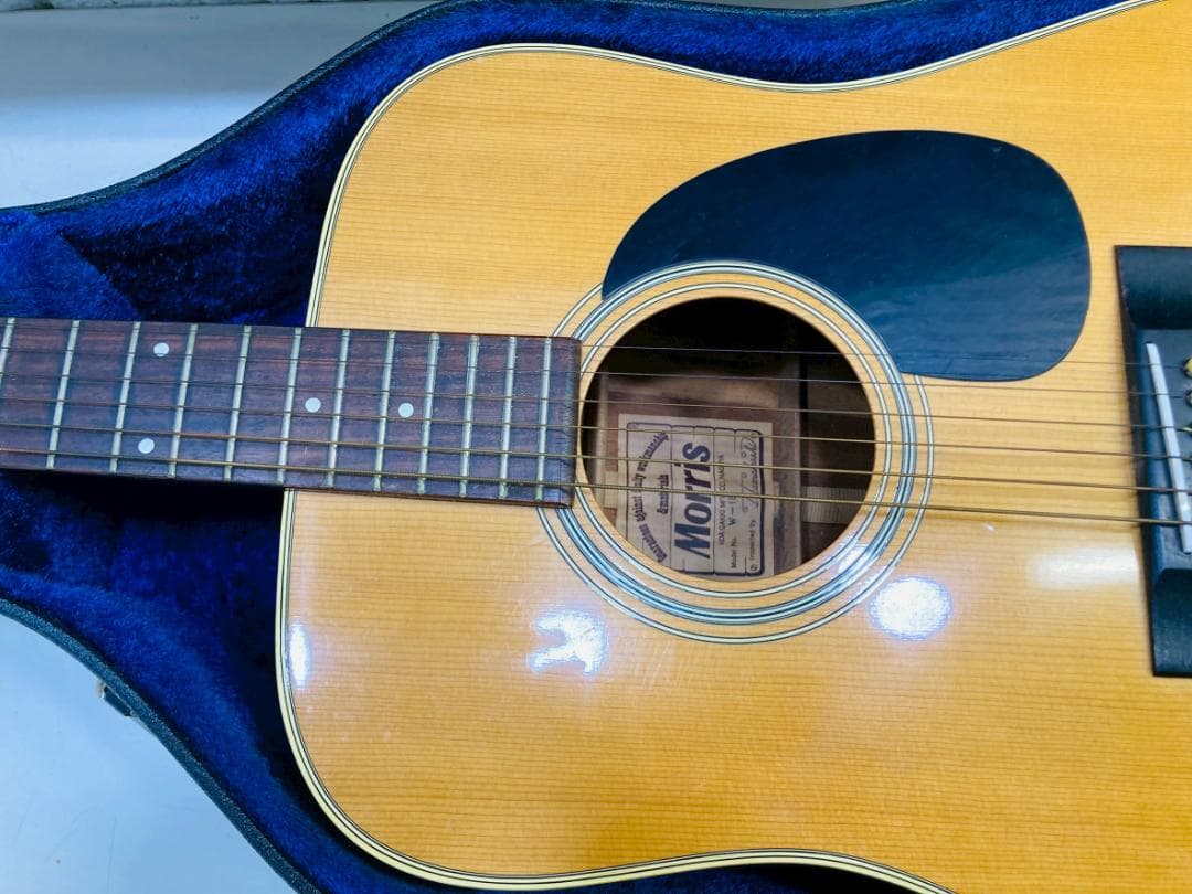 96Z Morris W-18 アコースティックギター ハードケース付 モーリス