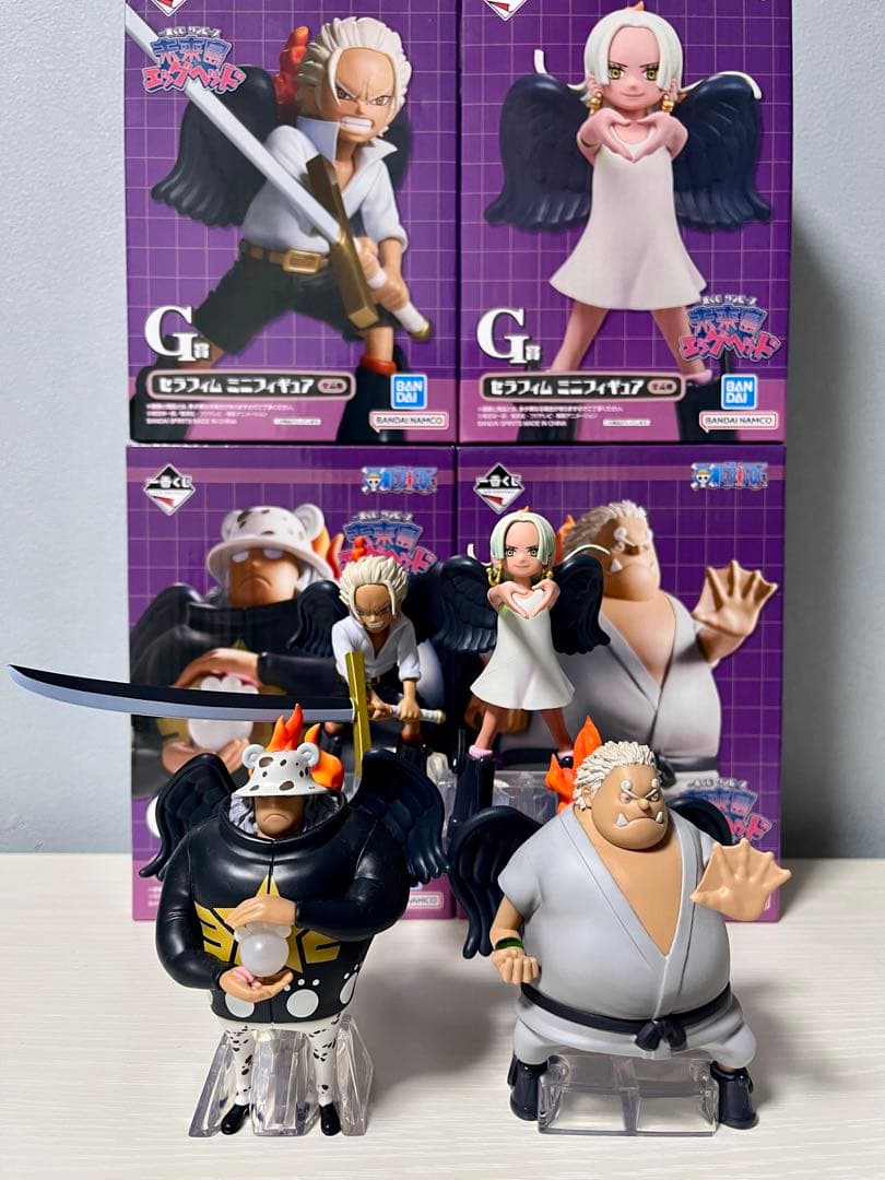 一番くじ　ワンピース　G賞　セラフィム　コンプセット