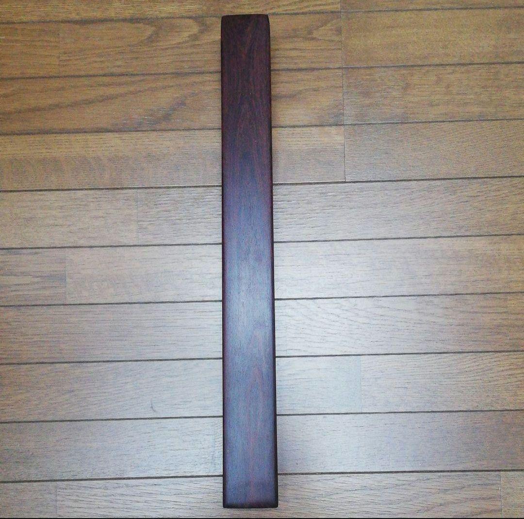 中国骨董　旧家蔵最高級印度小葉紫壇材木特大型紫檀木文鎮本物保証品質保証新品未使用