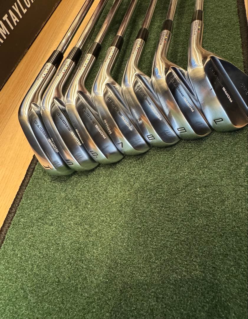 【美品 】RORS PROTO（4〜Pw）7本セット テーラーメイド