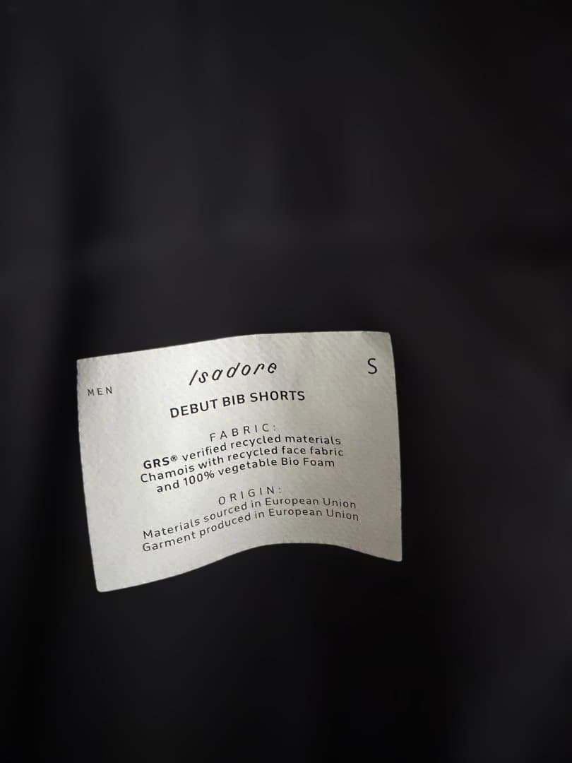 Isadore Debut Bib Shorts Sサイズ