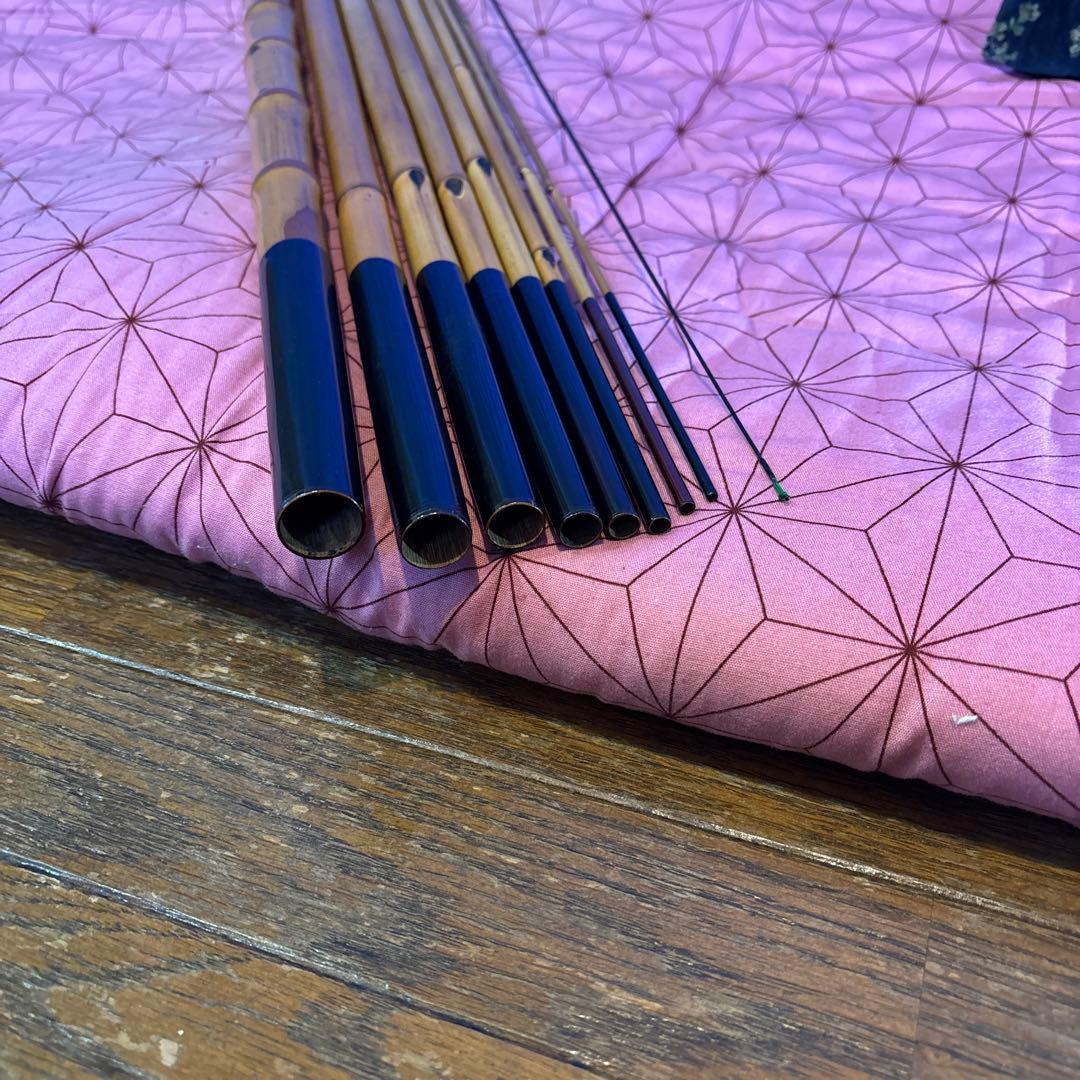 和竿清流ヤマベ釣り浮釣り、東作竿