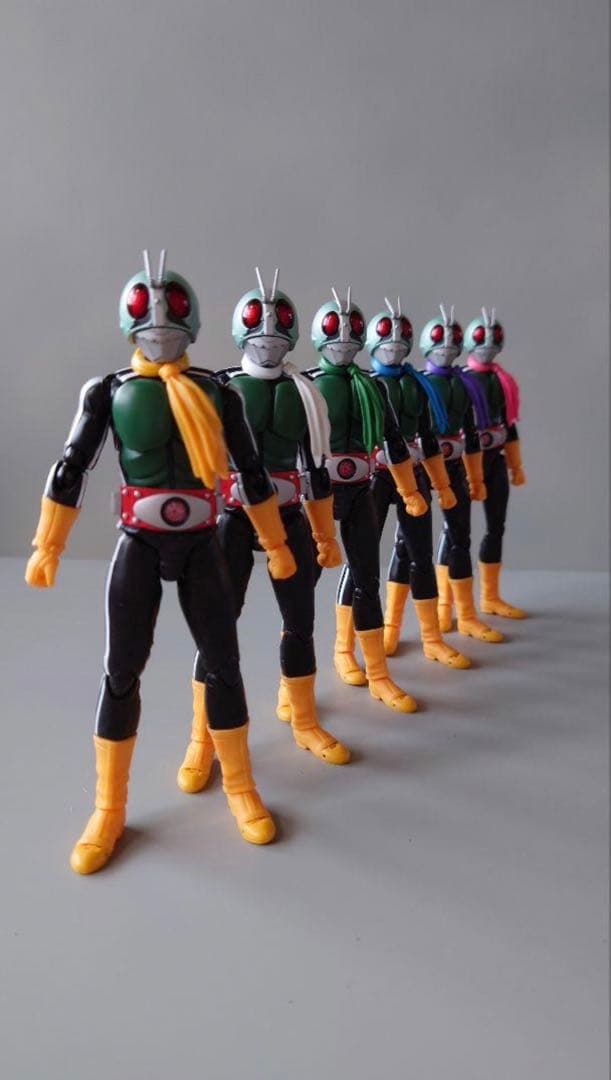 【新品】S.H.Figuarts 東映ヒーローネット限定ショッカーライダー 6体