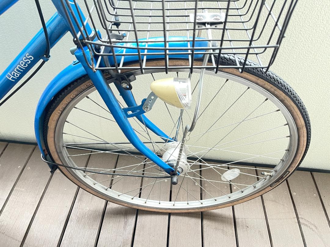 Harnessシティサイクル２７インチLEDオートライト付き　変速無し　引取専用