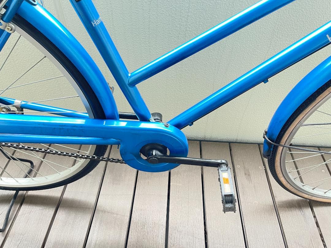 Harnessシティサイクル２７インチLEDオートライト付き　変速無し　引取専用