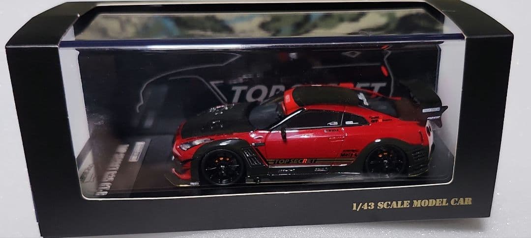 タイガー ゲート ジャパン1/43 TOP SECRET R35 GT-R