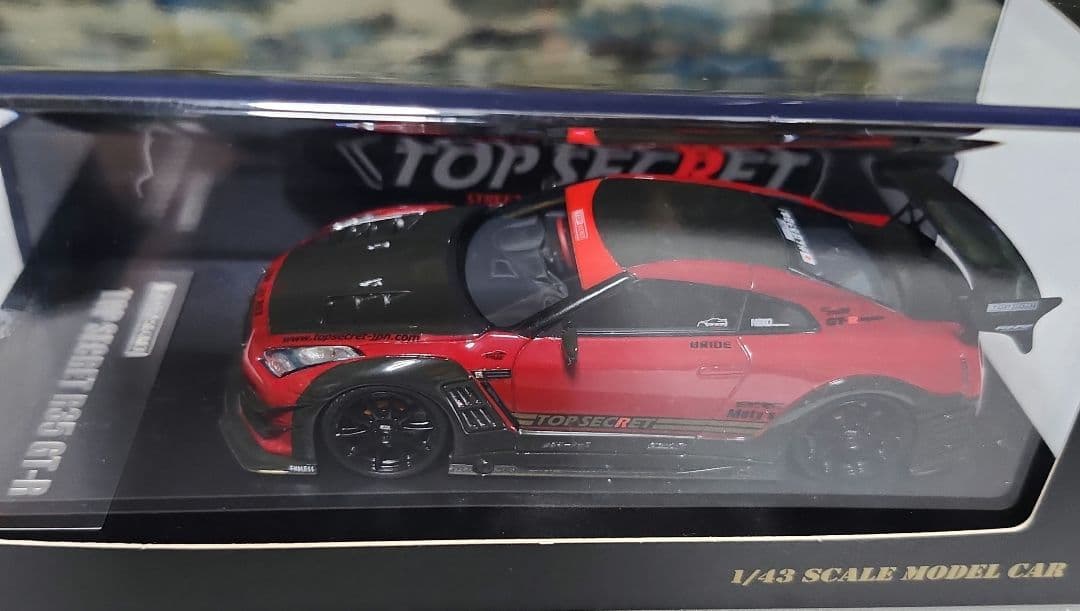 タイガー ゲート ジャパン1/43 TOP SECRET R35 GT-R