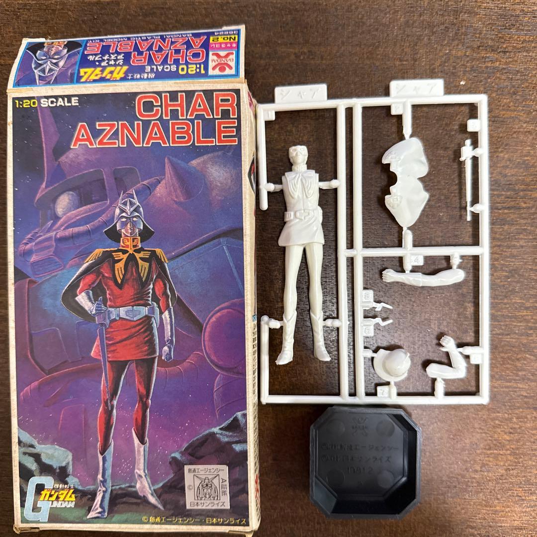 【ガンダム1/20 キャラ6体セット 未組立 旧キット】