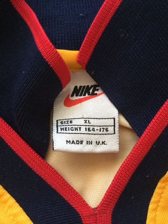 【写真追加】NIKE ユニフォーム　レトロ　アーセナル　サッカー