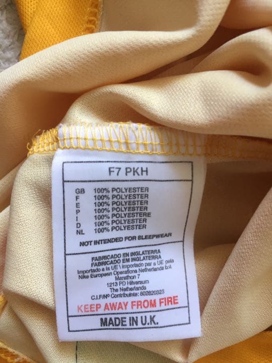 【写真追加】NIKE ユニフォーム　レトロ　アーセナル　サッカー