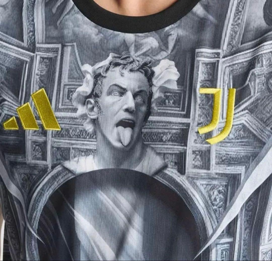 完売　アディダス　ユベントス　プレマッチユニ　XL デルピエロ