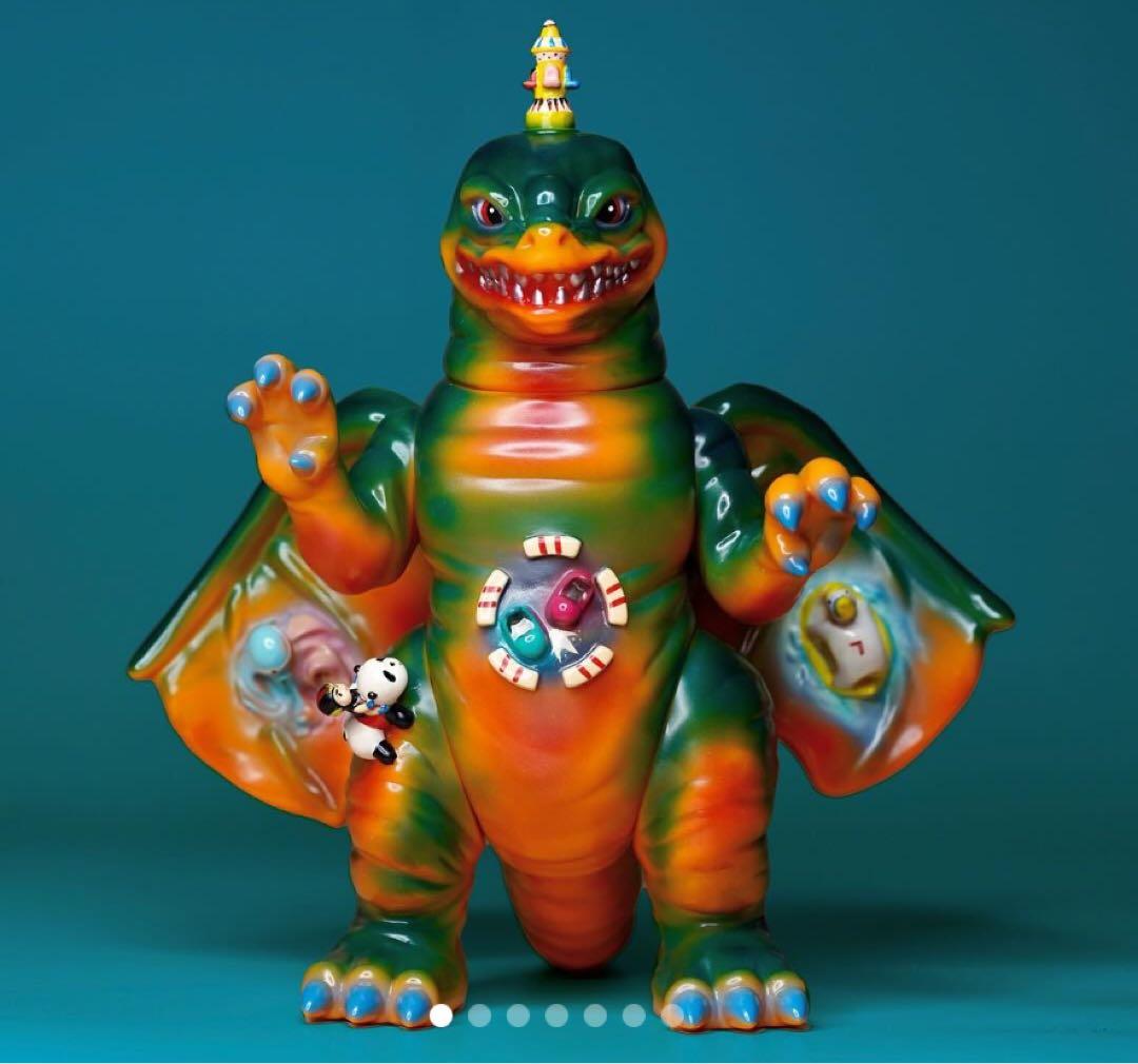 kaminaritoy 遊園地怪獣　ソフビ