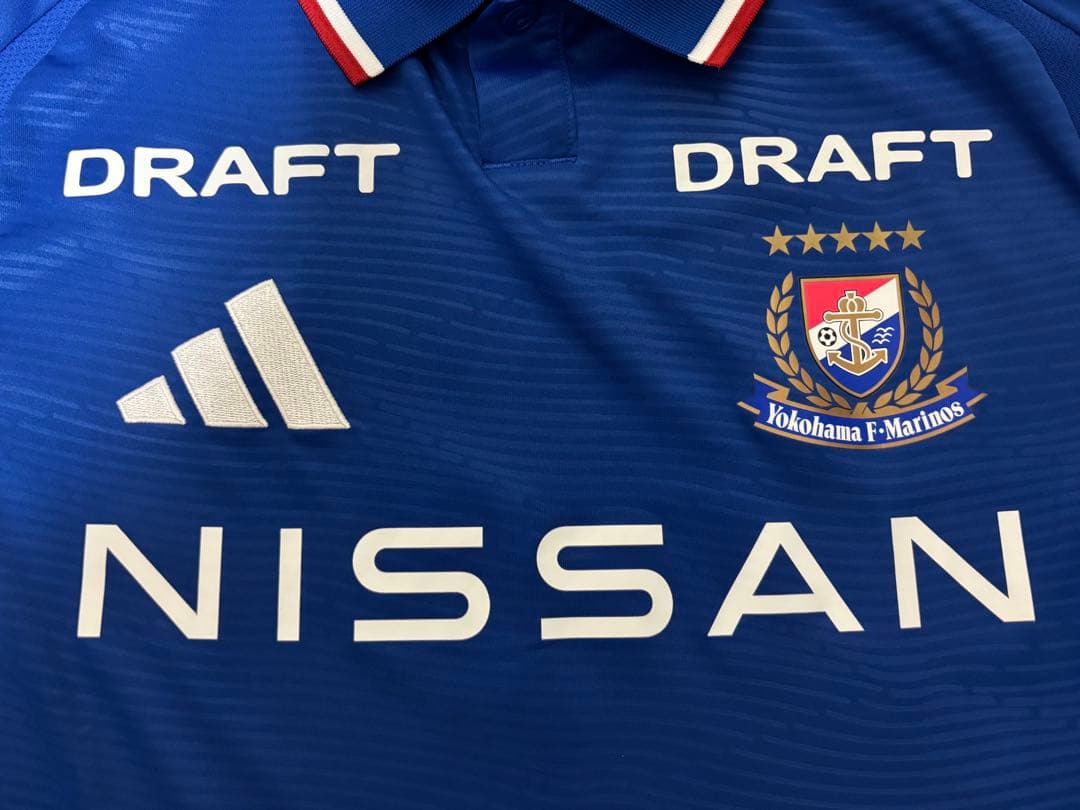 【正規品　横浜F•マリノス】2025年1stユニフォーム　喜田拓也　8 XL
