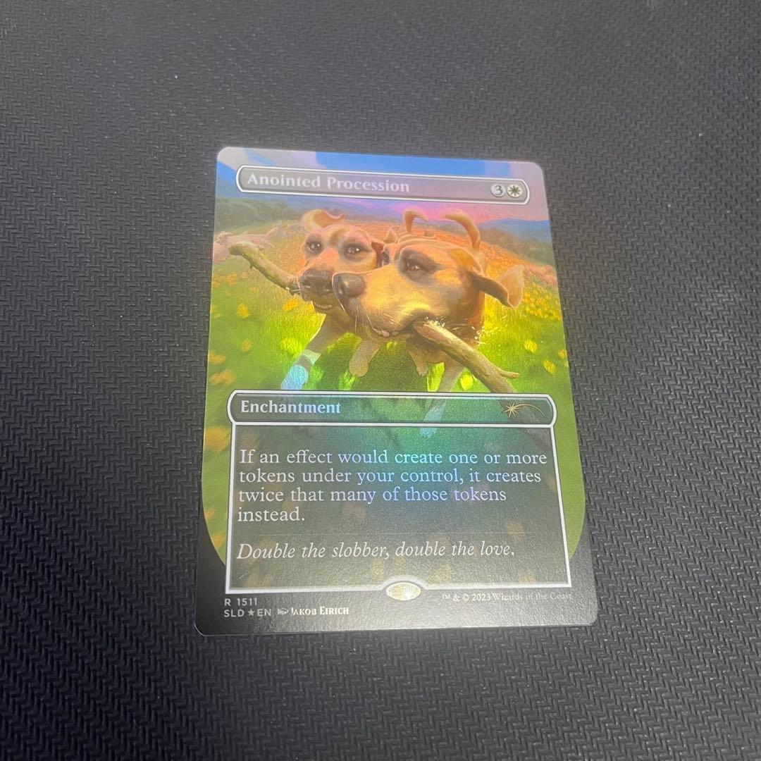 選定された行進 foil ボーダーレス 両面 犬猫