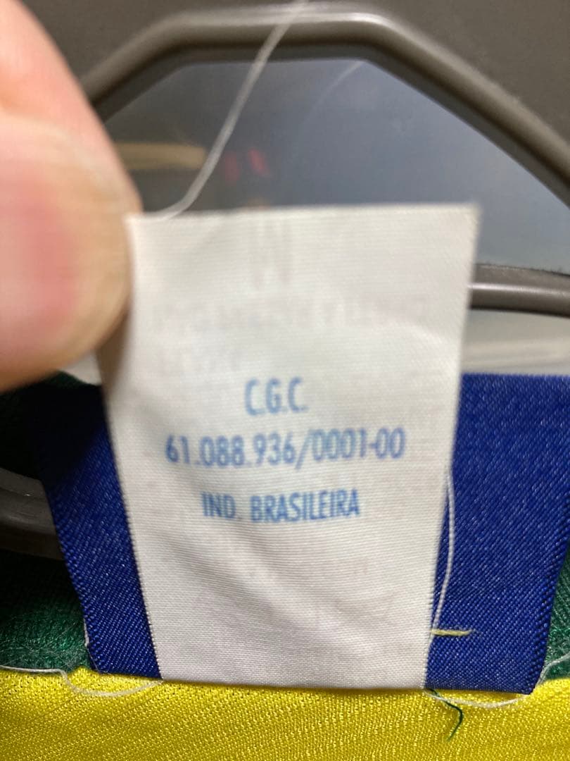 ブラジル代表 ユニフォーム 四つ星 イエロー　９５年　アンブロ製