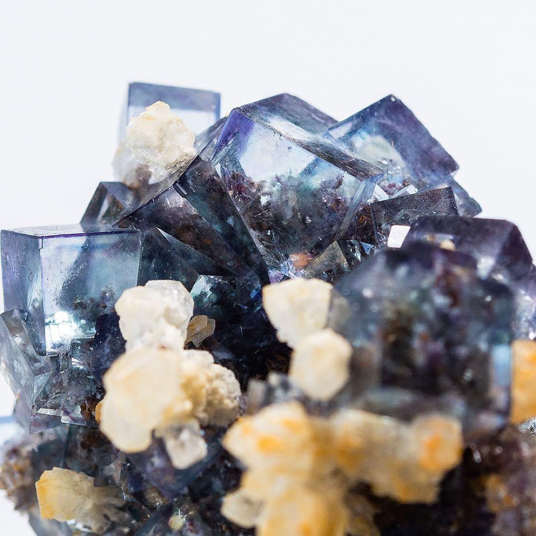 フローライト 蛍石 ナミビア オコルス 天然石 原石 鉱物標本 鉱石 F1