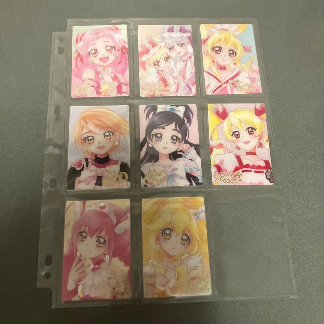 プリキュアウエハース3〜10弾コンプ＋1,2弾少し