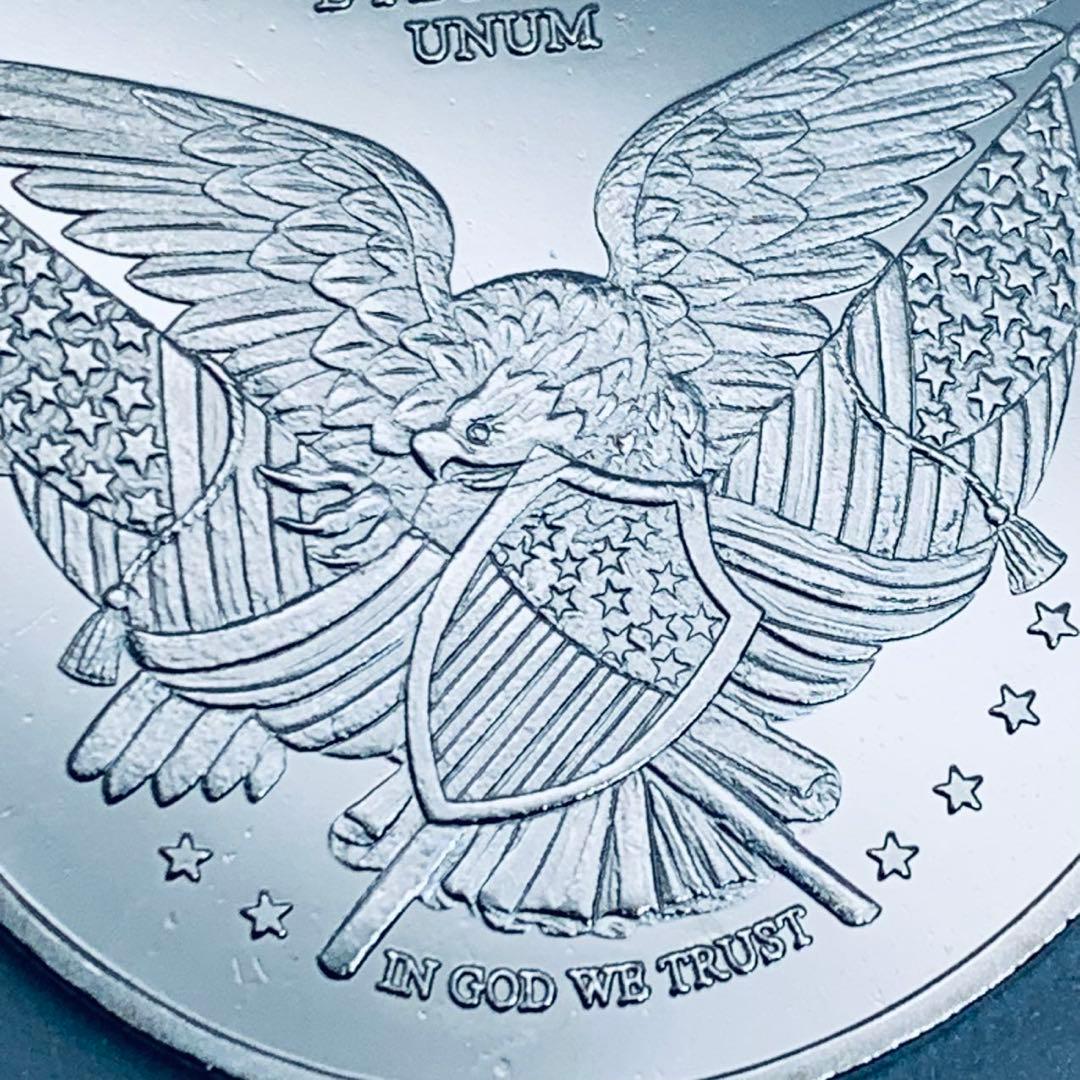 アメリカ コレクション メダル 自由の女神2枚セット　シルバー　コールド