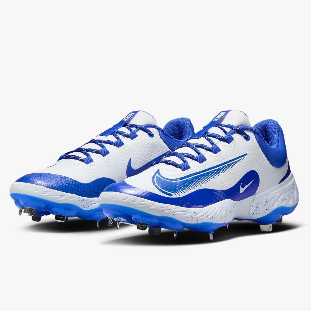 ナイキ 金具 アルファ ハラチ エリート 27 野球 スパイク 靴 シューズ 青