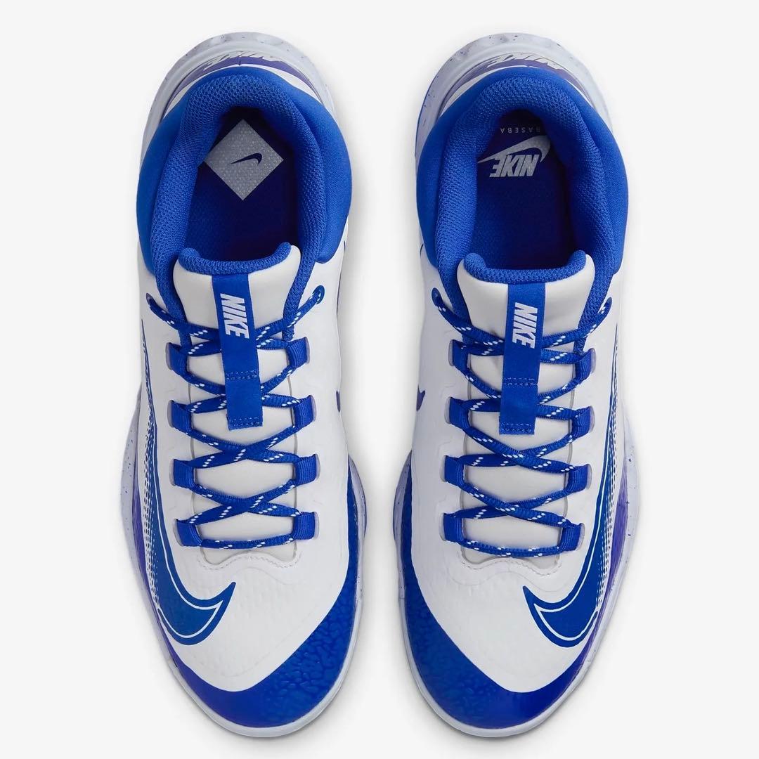 ナイキ 金具 アルファ ハラチ エリート 27 野球 スパイク 靴 シューズ 青