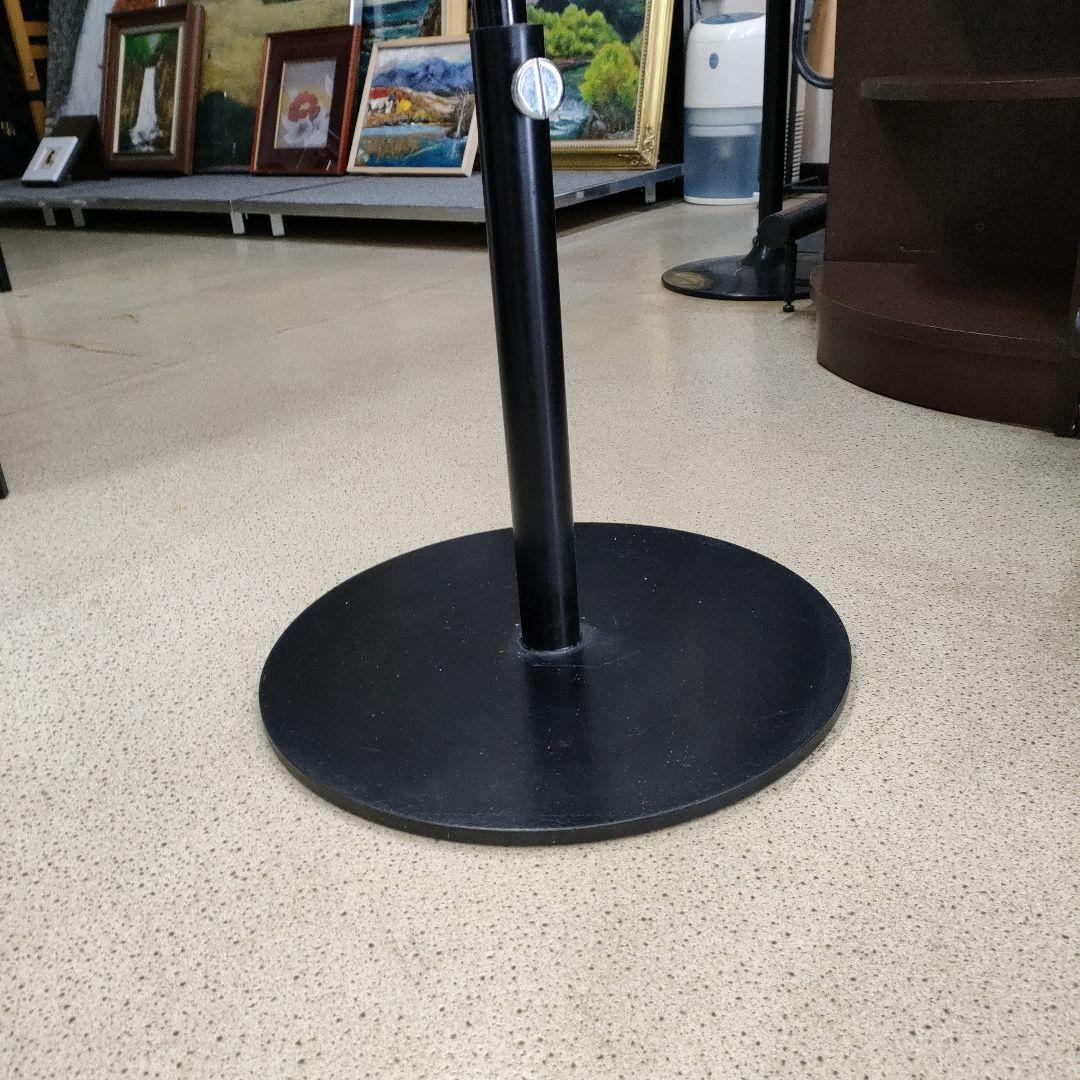 野点用赤傘3尺用の鉄製スタンド丸茶道具 鉄製 野点傘立て台 野点傘用 茶道