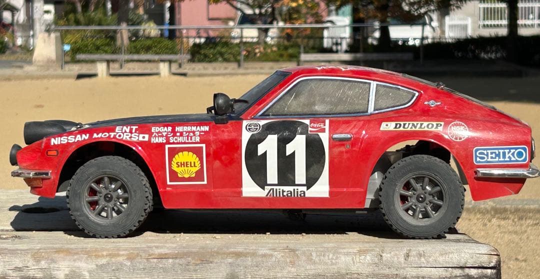 京商　1/10 ダットサン　240z ラリー　フェーザーmk-2 RTR