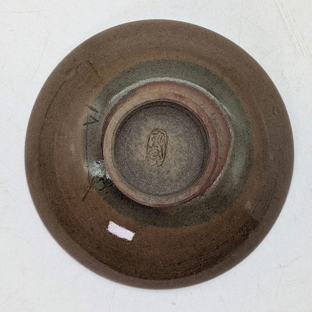 岡山県重要無形文化財 黒井千左 虫明焼 馬盃 共箱栞 ウマ 午年 酒器 酒盃