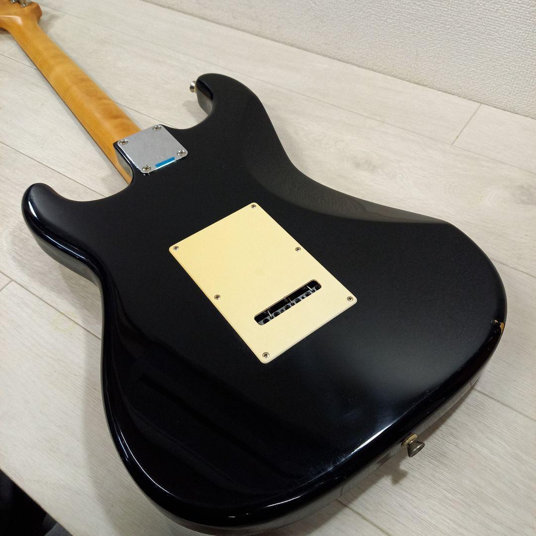 メンテナンス済み☆SELDER ストラトキャスター ブラック 黒 セルダー