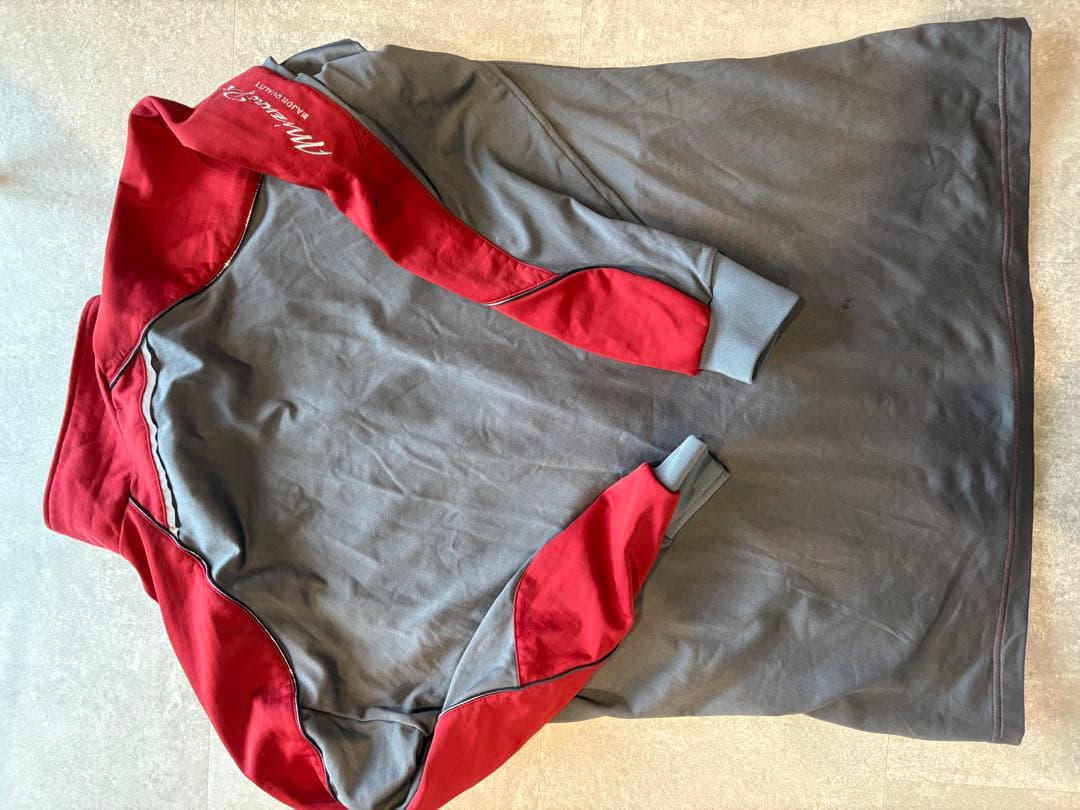 Mizuno Pro ジャケット 2XO 赤/グレー