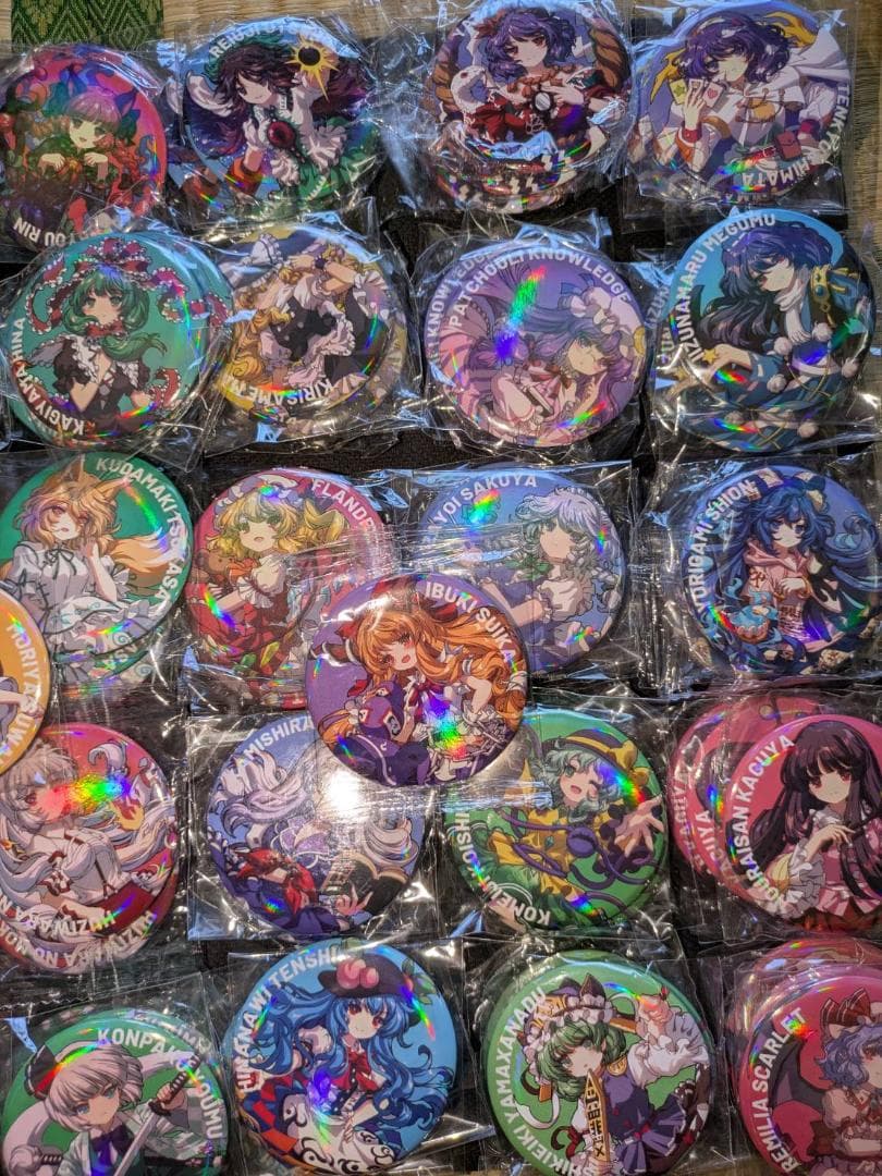 東方プロジェクト 缶バッジ 28個セット 小野塚小町 四季映姫 レミリア