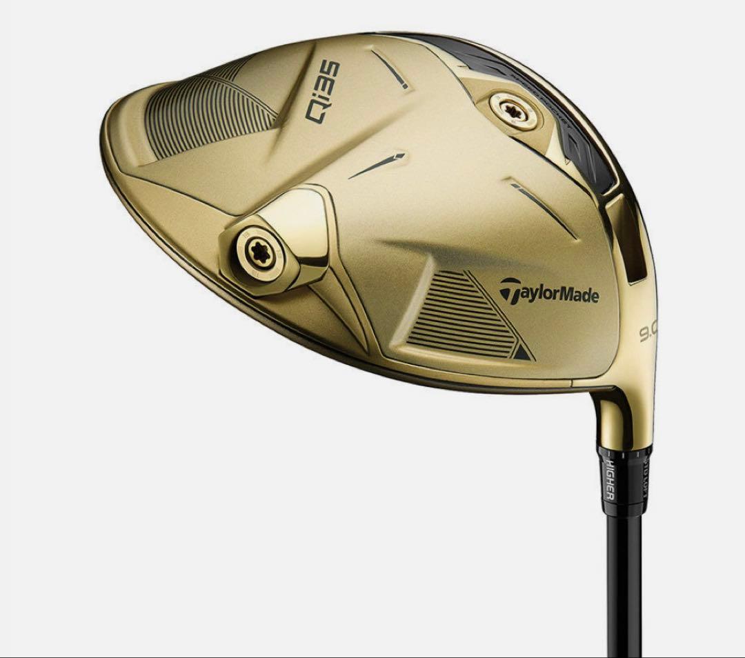 新品 テーラーメイド 限定 Qi35 ドライバー ゴールド 日本仕様 10.5