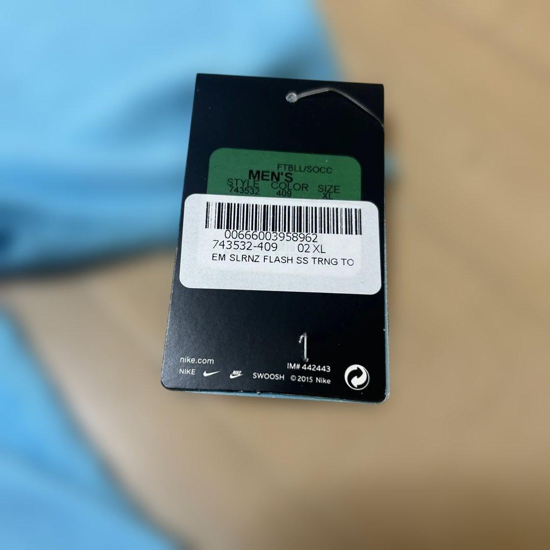 サンロレンソ プラクティスシャツ XL Nike Dri-FIT 水色