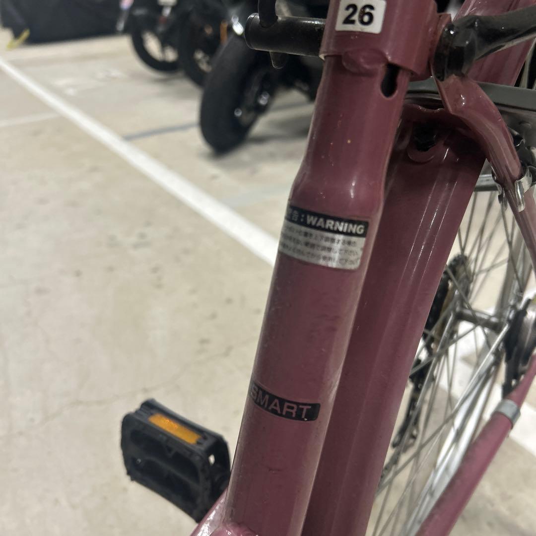 あさひカジュリースマートBAA-O2 26インチ シティサイクル