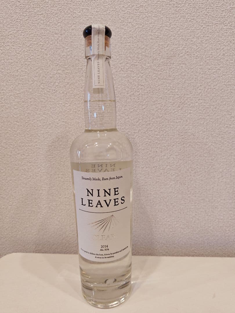 【希少】ナインリーブス　クリア　スピリッツ　ラム　700ml