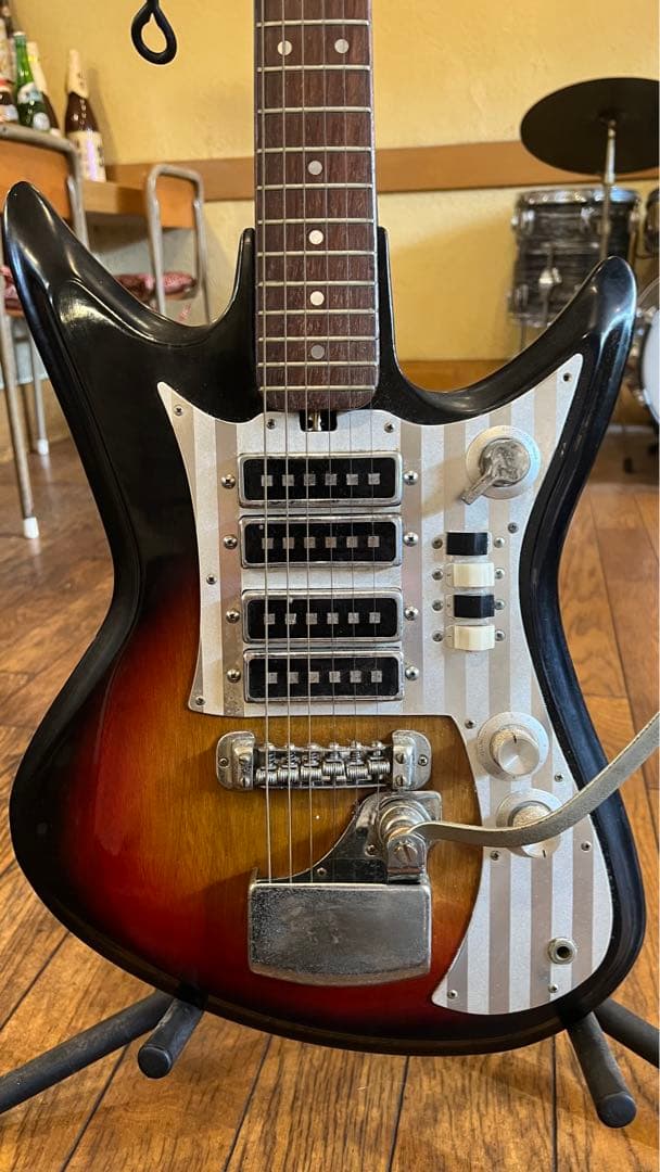 【O-153】Teisco ビザールギター K-4L