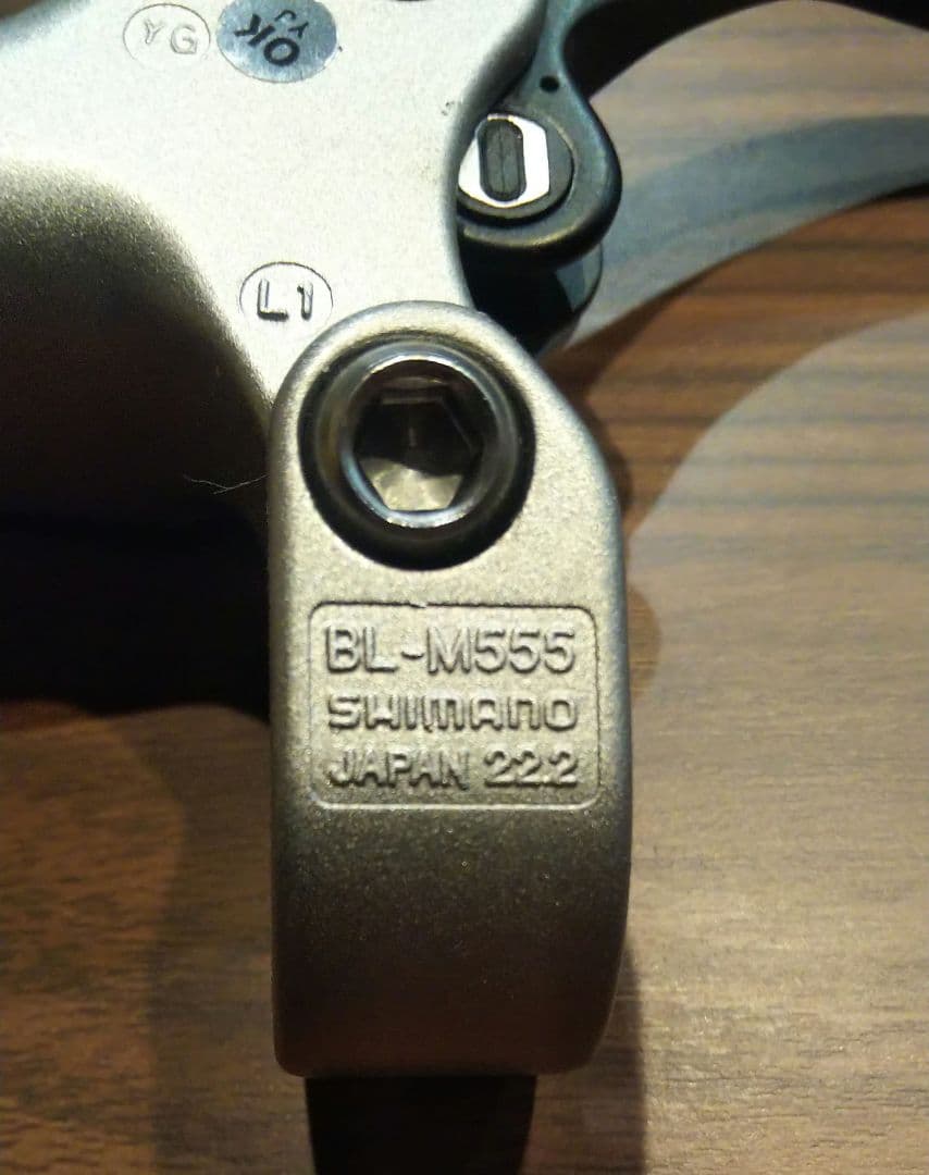 未使用 Deore BR-M555・BL-M555 油圧ディスクブレーキセット