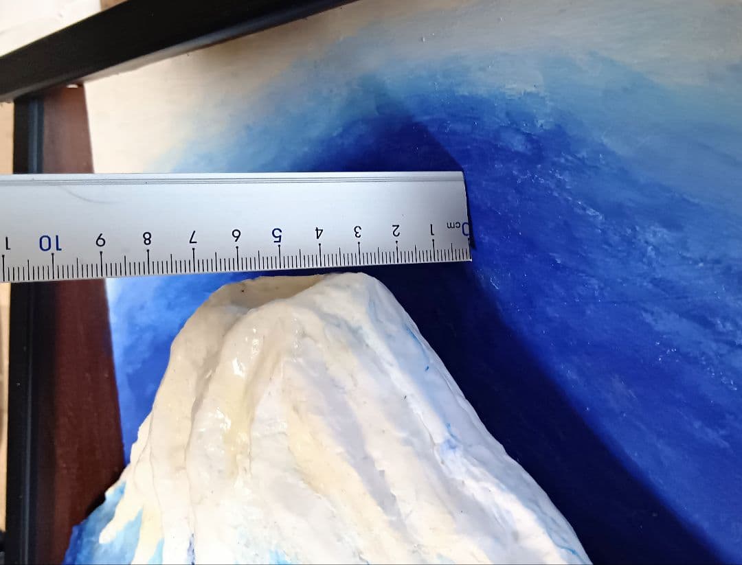 「青富士」（未来絵画）