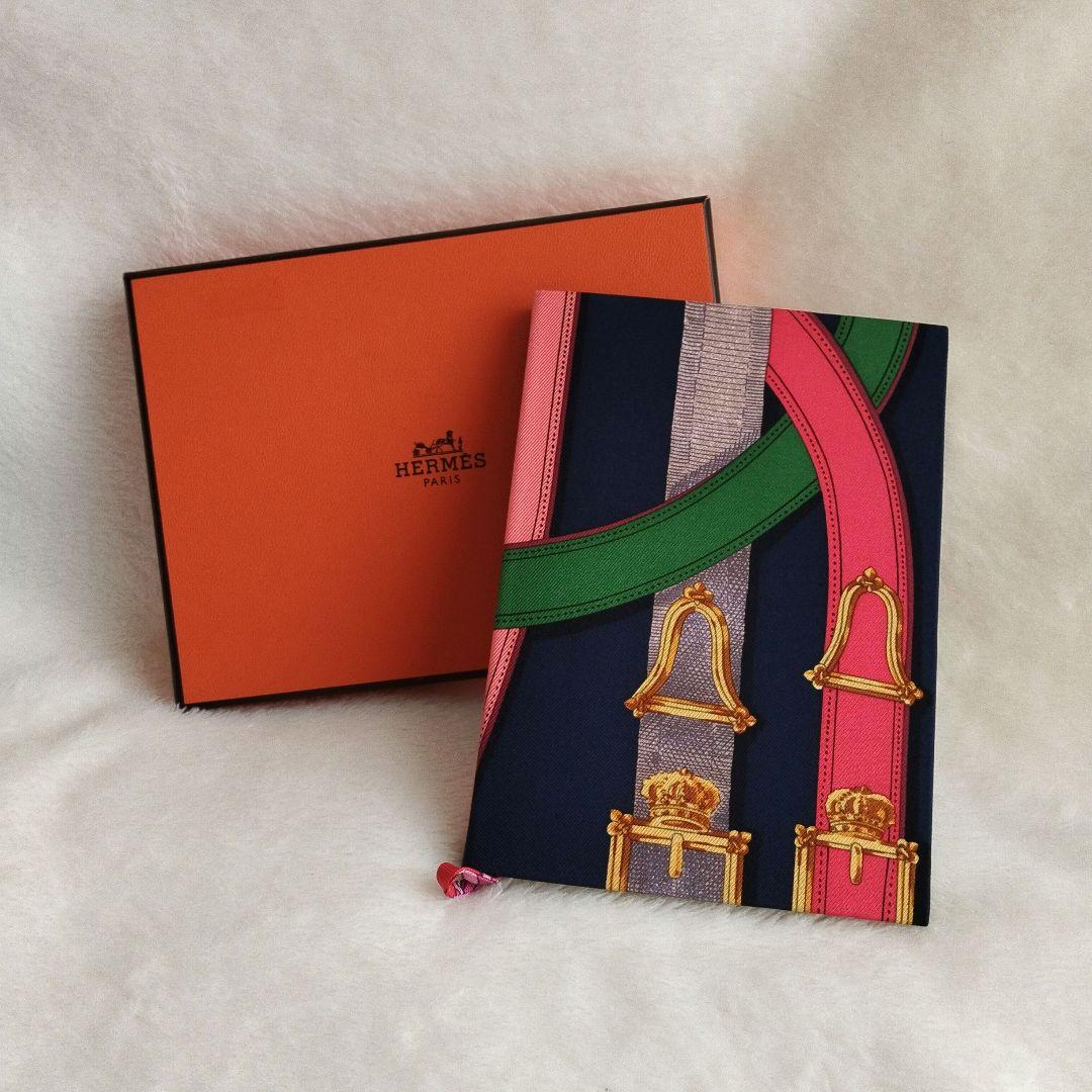 【エルメス】新品　カヴァルカドゥールシルクノート　手帳　M087