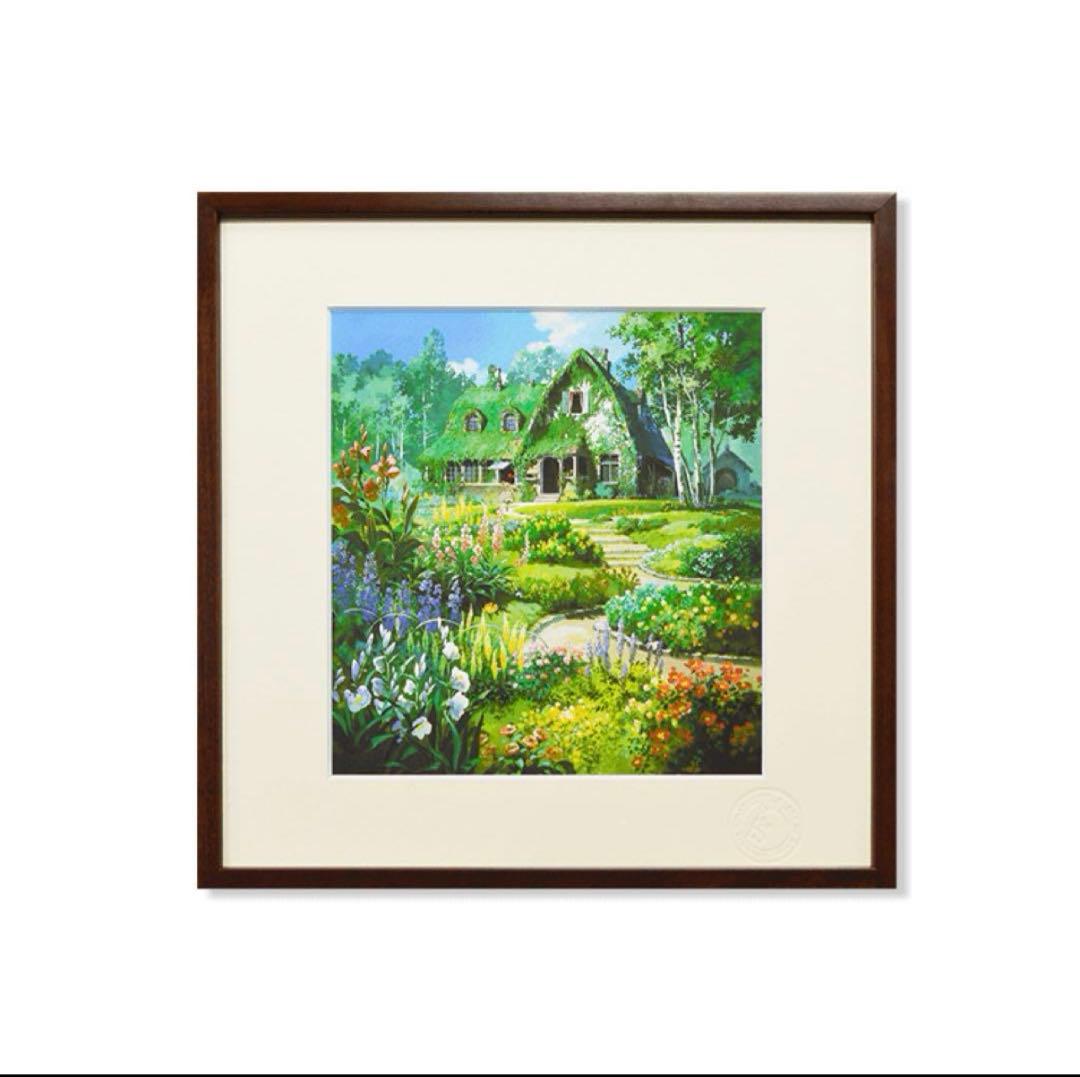 ［完売品］ART OF GHIBLI 魔女の宅急便 アートフレーム 「オキノ邸」