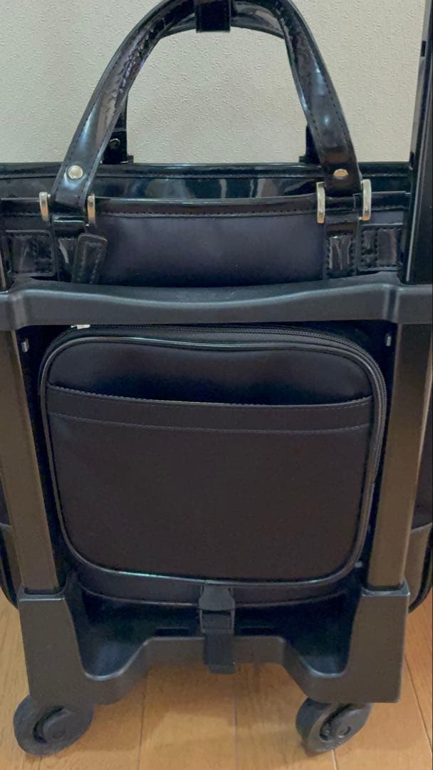 SWANY キャリーバッグ ショッピングカート ウォーキングバッグ 黒