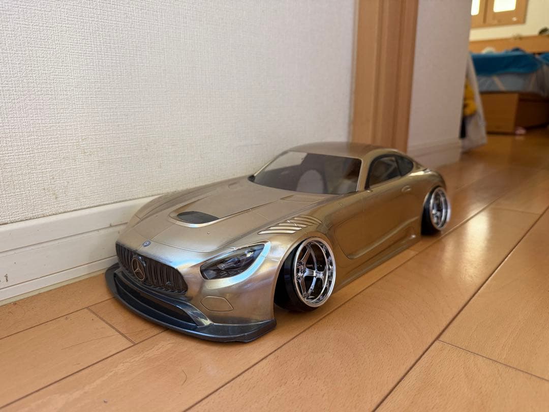 タミヤ ラジコン RC MERCEDES-AMG GT3 塗装済 スペアボディ